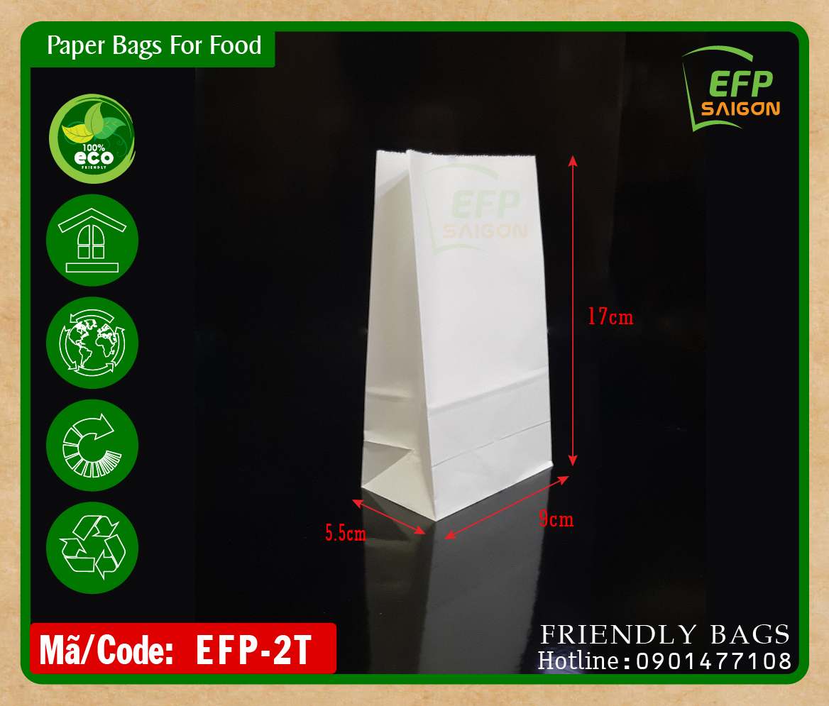 Túi giấy đựng khoai lắc